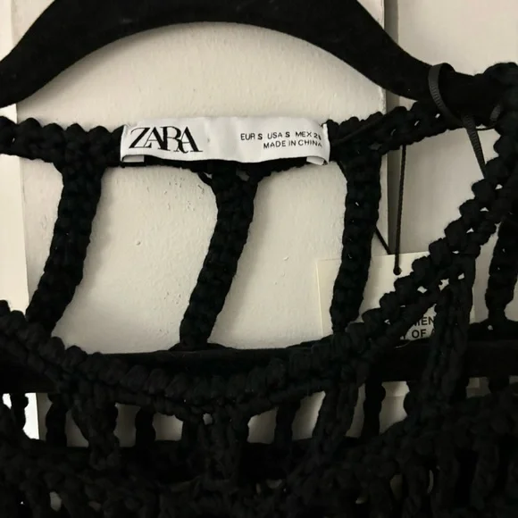 Zara CROCHET SWEATER - LIMITED EDITION